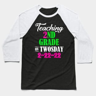 February 2022 Twosday 2-22-22 22nd Baseball T-Shirt